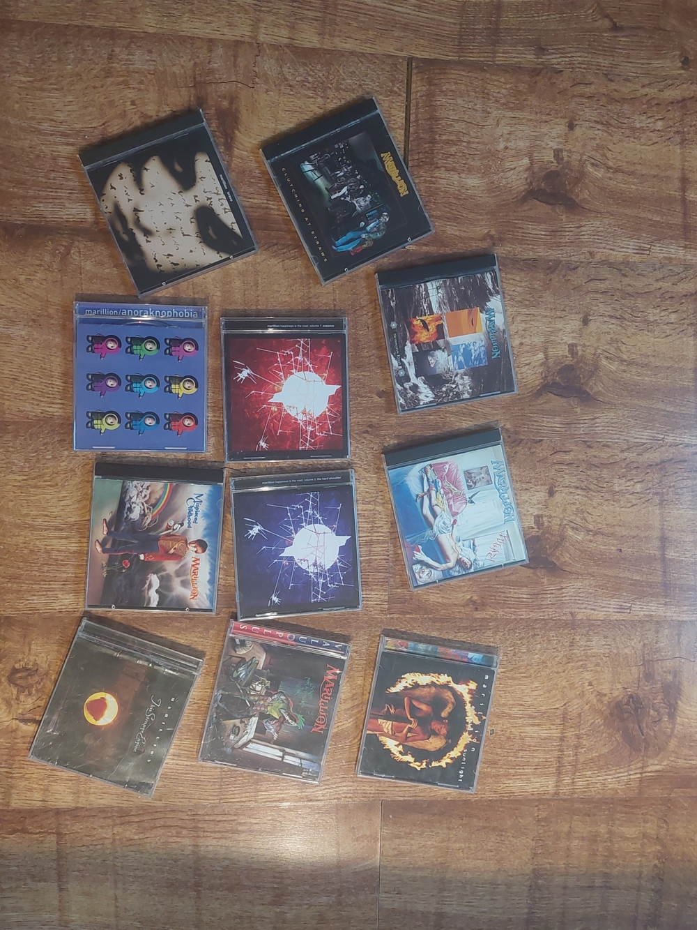 MARILLION Music CD Collection - LOT OF 11 Rock Indie 80s 90s